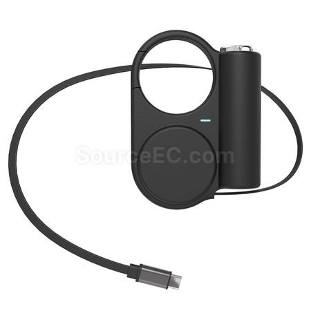 Customization Creative Retractable Mobile Power Bank With Built-in Wire Corporate Gifts