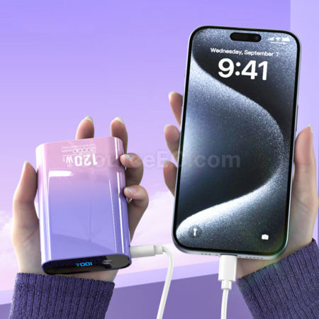 Customization Mobile Power Supply With Built-in Cable Corporate Gifts