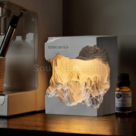 Customization Rizhao Jinshan Fragrant Stone Aromatherapy Lamp Corporate Gifts