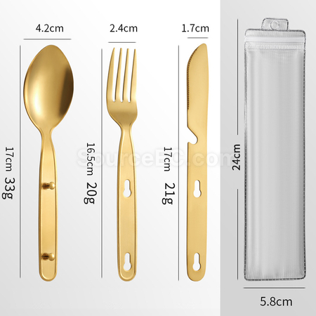 Customization Stainless Steel Tableware Corporate Gifts