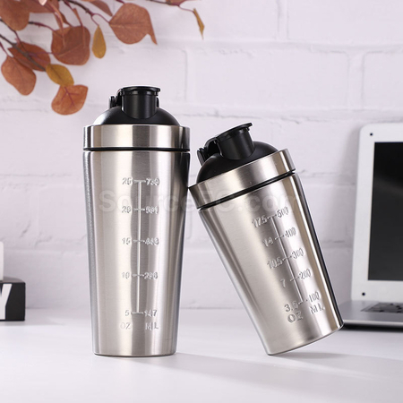 Customization Single Layer  Stainless Steel Shake Cup Corporate Gifts