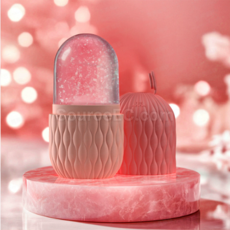 Customization Food Grade Silicone Facial Massage Ice Roller Corporate Gifts