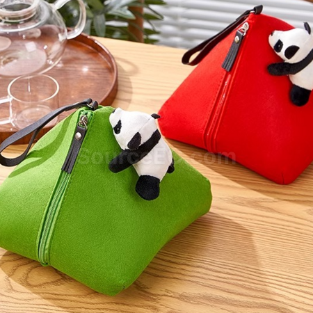 Customization Panda Zongzi shopping bag Corporate Gifts