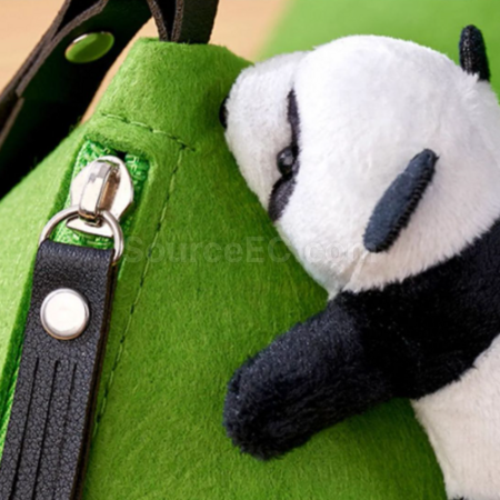 Customization Panda Zongzi shopping bag Corporate Gifts