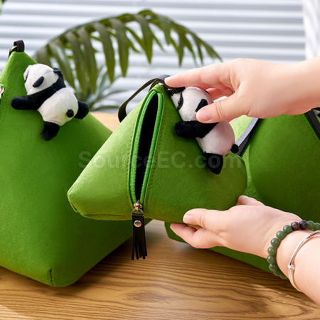 Customization Panda Zongzi shopping bag Corporate Gifts