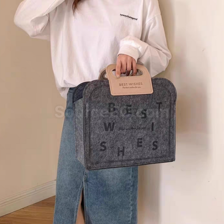 Customization Handheld felt bag Corporate Gifts