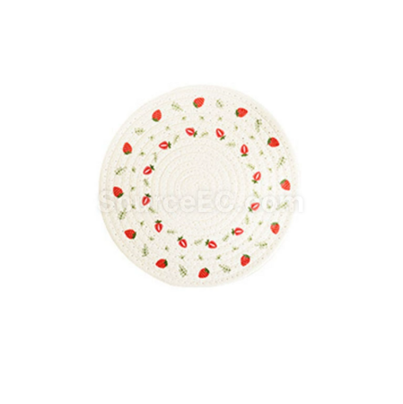 Customization Cotton rope woven insulation pad Corporate Gifts