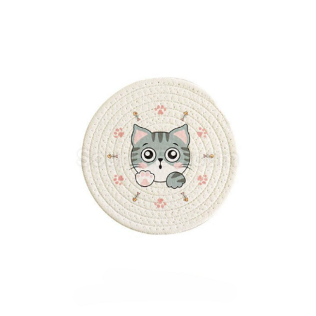 Customization Cotton rope woven insulation pad Corporate Gifts