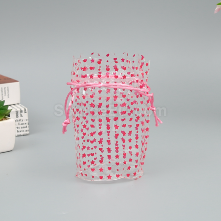 Customization PVC transparent printed plastic film bundle pocket Corporate Gifts