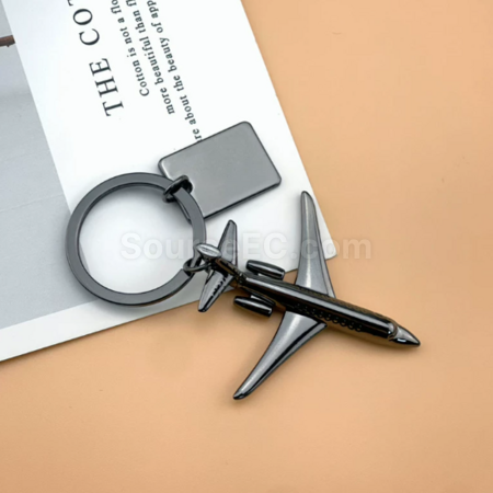 Customization 3D model airplane keychain Corporate Gifts