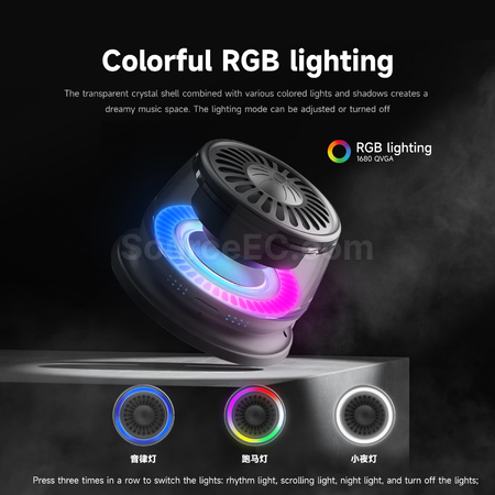 Customization 2 - in - 1 Magnetic Wireless Bluetooth Speaker Corporate Gifts
