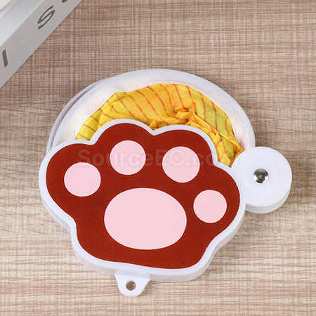 Customization Cat Paw Folding Advertising Fan Corporate Gifts