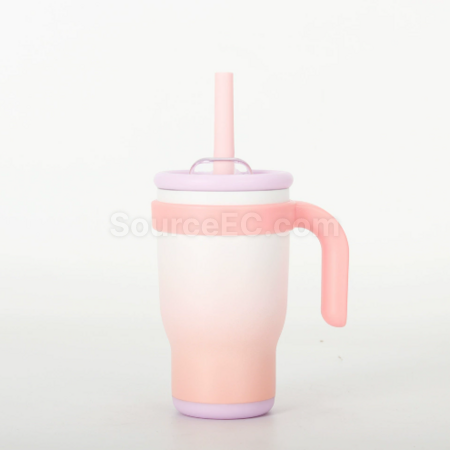 Customization 14oz Straw handle thermos cup Corporate Gifts