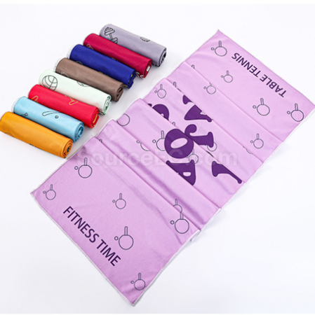 Customization Printed Cool Quick Dry Sports Towel Corporate Gifts