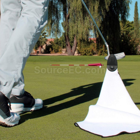 Customization Magnetic Clip Outdoor Golf Towel Corporate Gifts