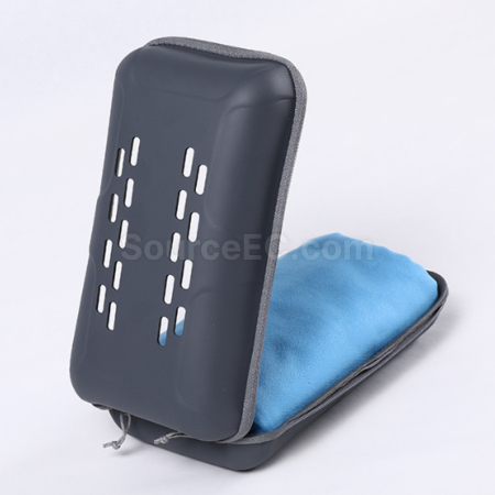 Customization Sports Double-sided Velvet Towel PVC Packaging Box Corporate Gifts