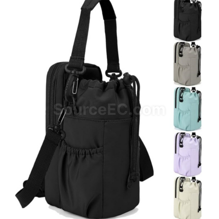 Customization Portable Crossbody Insulated Water Bottle Bag Corporate Gifts