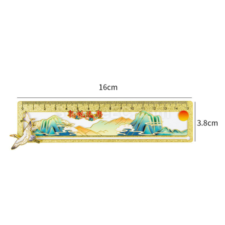 Customization Customized Metal Slide Rail Bookmarks Corporate Gifts