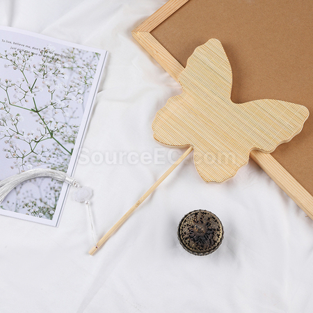 Customization Bamboo Woven Fan Corporate Gifts