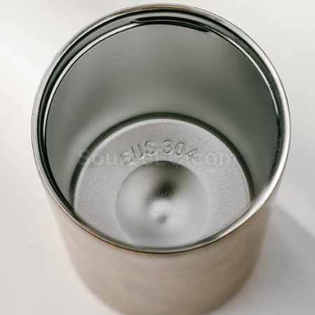 Customization Wood Grain Portable Thermos Cup Corporate Gifts