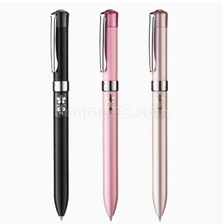 Japan UNI Mitsubishi Multifunctional Black And Red Oil Pen