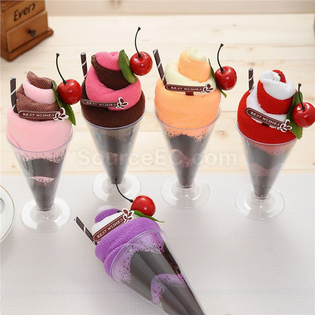 Customization Ice Cream Small Towel Corporate Gifts