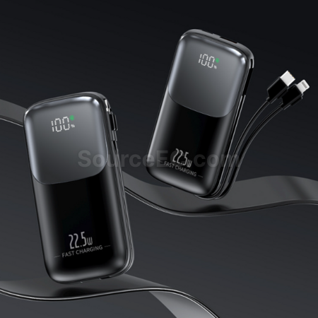 Customization Fast Charging Comes With A Single Line Mini Power Bank Corporate Gifts