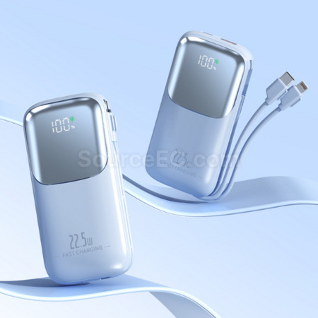 Customization Fast Charging Comes With A Single Line Mini Power Bank Corporate Gifts