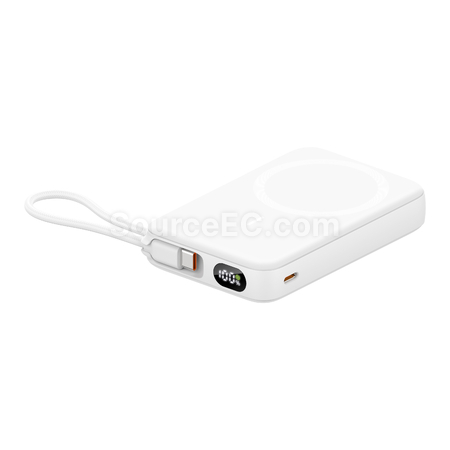 Customization Wireless Magnetic Phone Holder Power Bank Corporate Gifts