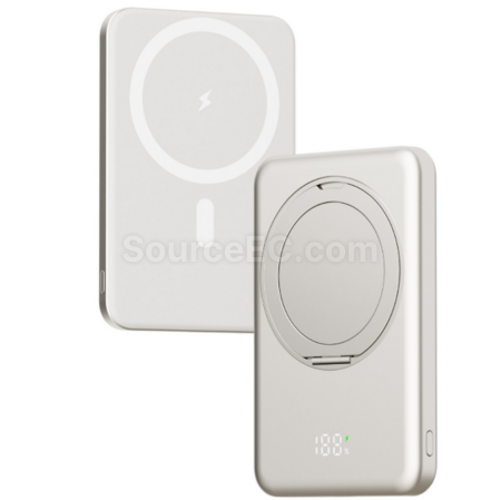 Customization Magnetic Wireless Power Bank (With Stand) Corporate Gifts