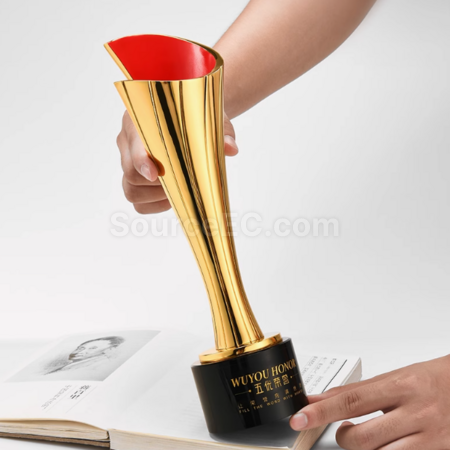 Customization Metal Cylindrical Trophy Corporate Gifts