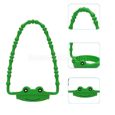 Customization Anti-slip portable silicone water cup lanyard Corporate Gifts