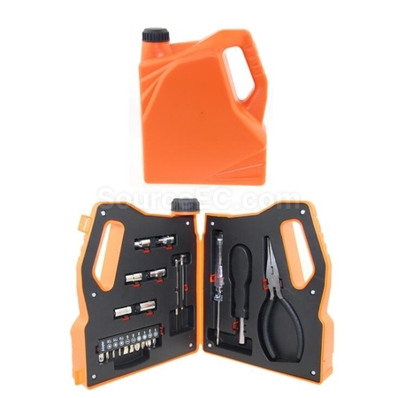 Customization Oil Pot Shape Hardware 21-Piece Tool Set Corporate Gifts