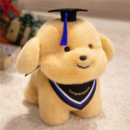 Customization Graduation puppy plush toy Corporate Gifts