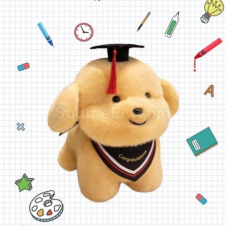 Customization Graduation puppy plush toy Corporate Gifts
