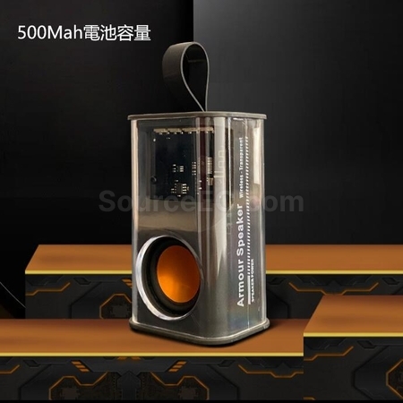 Customization Mecha Transparent Style Wireless Bluetooth Speaker Set Corporate Gifts