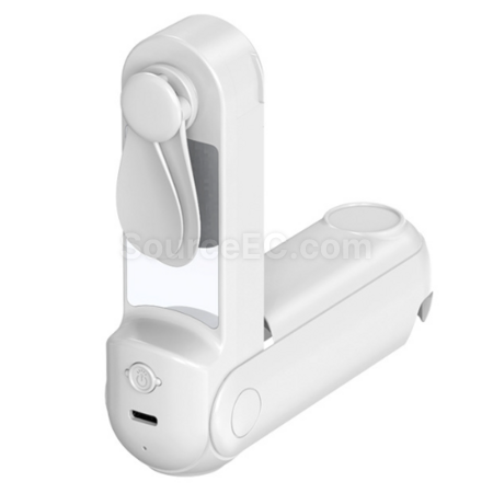 Customization Five-in-one power bank with mirror, flashlight, stand, and mini fan Corporate Gifts