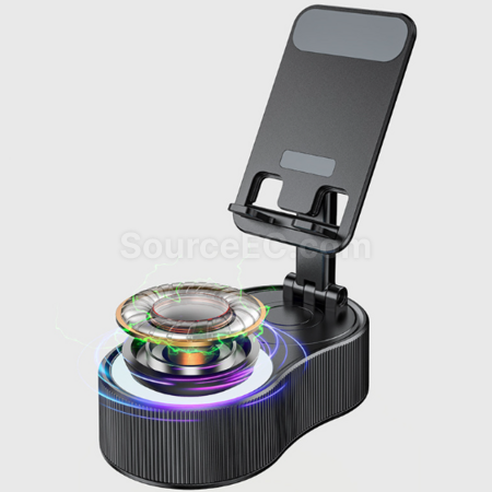 360-Degree Rotating Speaker Power Bank Stand