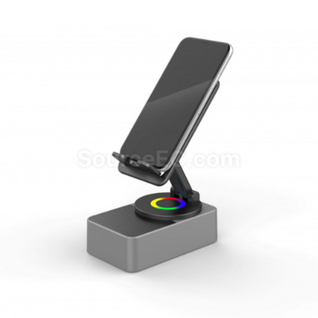 Customization 360-Degree Rotating Speaker Power Bank Stand Corporate Gifts