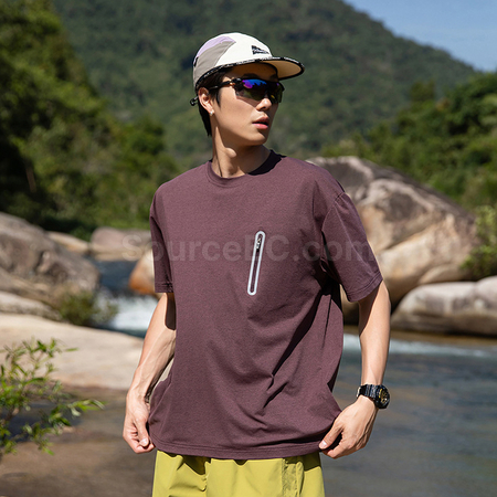 Customization Lightweight Breathable Sunscreen Quick - Drying Men's T - Shirt Corporate Gifts