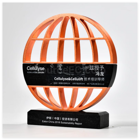 Customization Metal Marble Trophy Corporate Gifts
