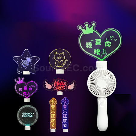 Customization Support Stick Hand Fan Corporate Gifts