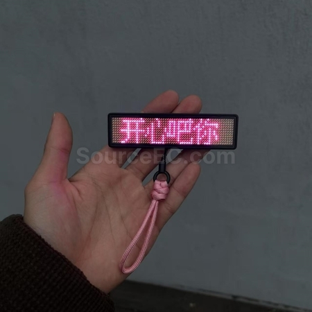 Customization LED Light-emitting Sign Pendant Corporate Gifts