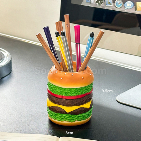 Customization Hamburger Pen Holder Corporate Gifts