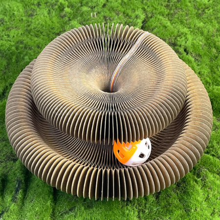 Customization Magnetic and versatile corrugated paper for organ - shaped cat scratchers Corporate Gifts