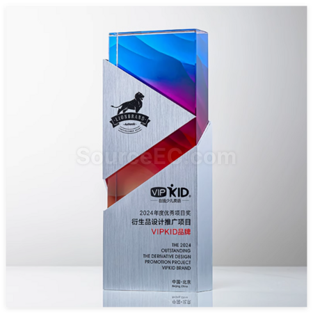 Customization Creative Metal Crystal Trophy Corporate Gifts