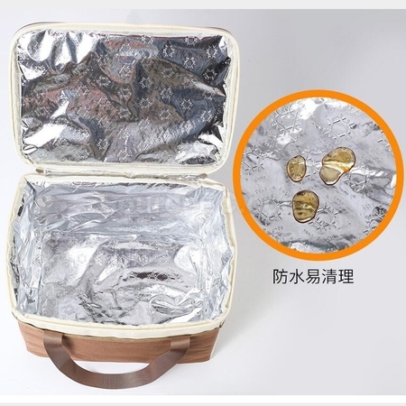 Customization Picnic Insulated Zipper Thickened Waterproof And Oil-Proof Handbag Corporate Gifts