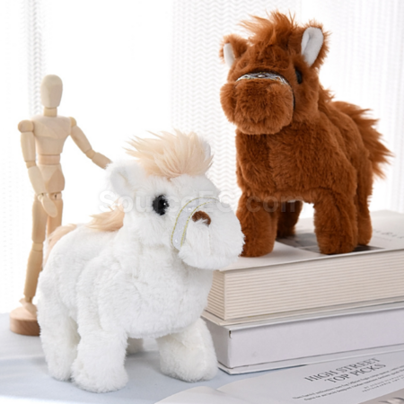 Customization Electric plush simulation pony Corporate Gifts