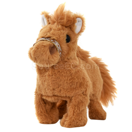 Customization Electric plush simulation pony Corporate Gifts