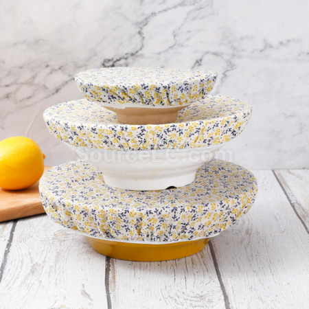 Environmentally friendly beeswax material food storage bowl cover